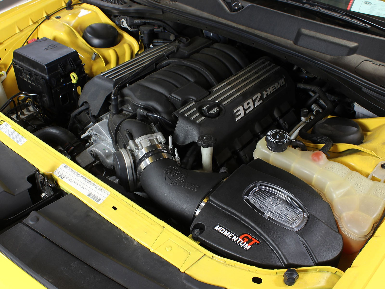 Momentum GT Cold Air Intake System w/ Pro DRY S Media Dodge Challenger/Charger/Chrysler 300 SRT8/SRT 11-20 V8-6.4L HEMI