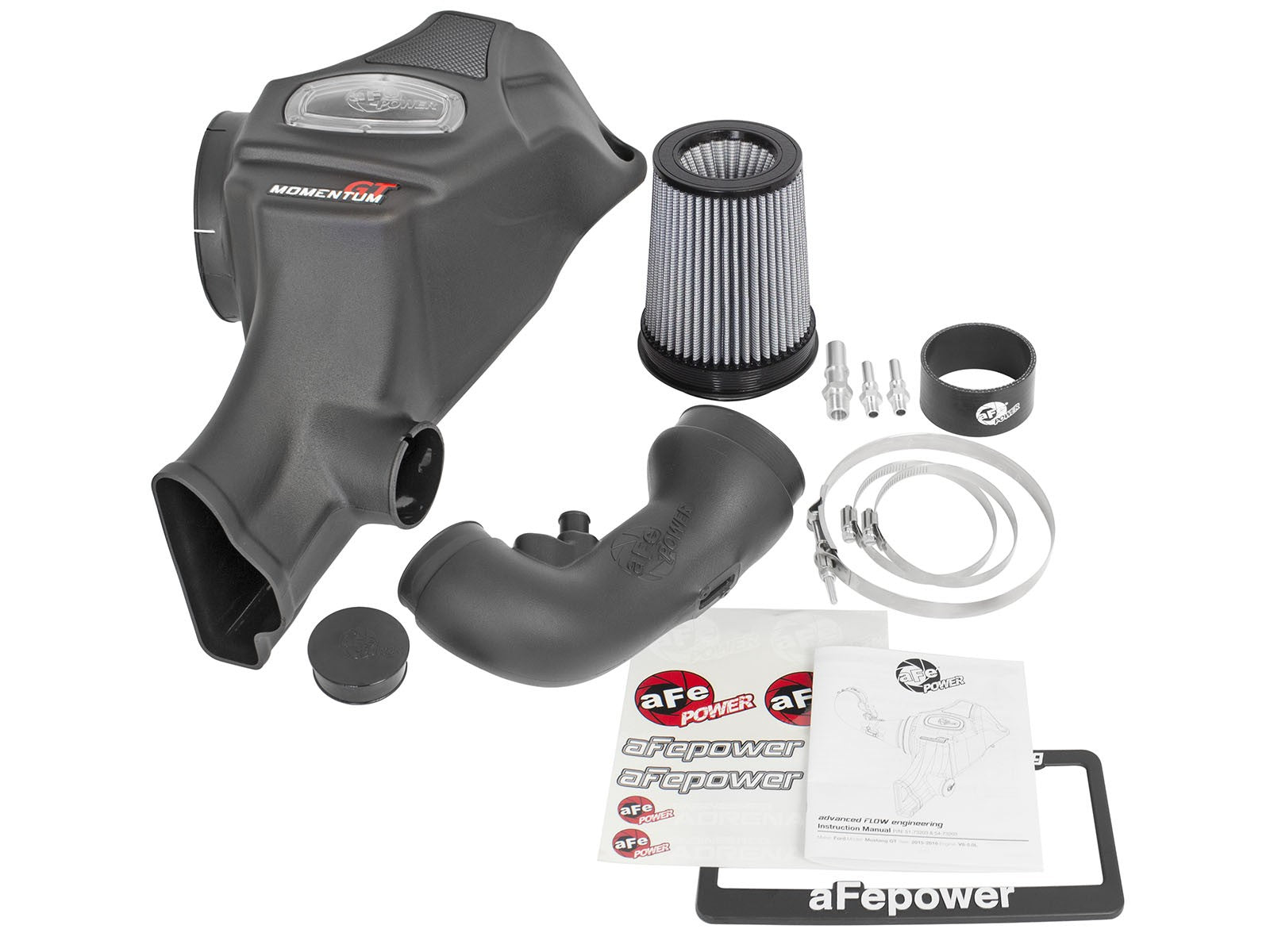 Momentum GT Cold Air Intake System w/ Pro DRY S Media Ford Mustang GT 15-17 V8-5.0L