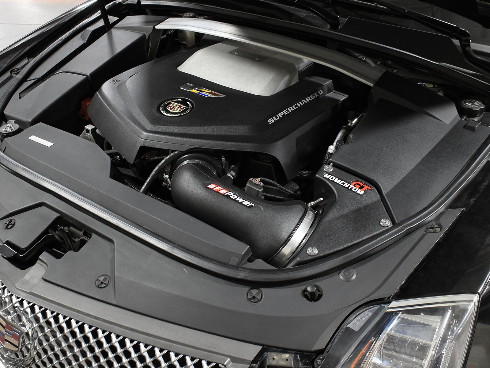 Momentum GT Cold Air Intake System w/ Pro DRY S Media Cadillac CTS-V 09-15 V8-6.2L (sc)