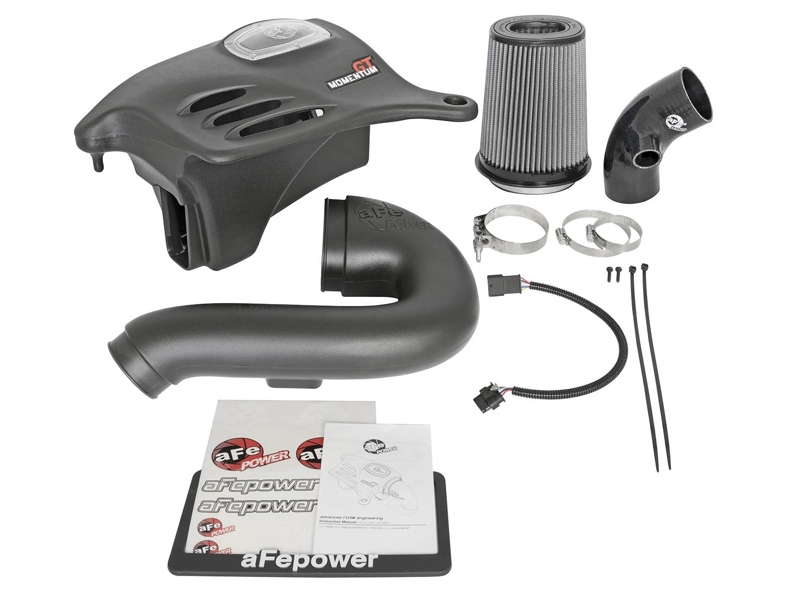 Momentum GT Cold Air Intake System w/ Pro DRY S Media BMW 328d/dx (F30/31) 14-18 L4-2.0L (td) N47