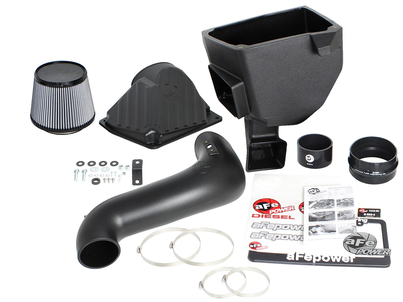 Diesel Elite Magnum FORCE Stage-2 Cold Air Intake System w/ Pro DRY S Media Dodge Diesel Trucks 03-07 L6-5.9L (td)