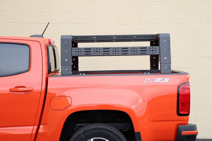 Road Armor 15-20 Chevy Colorado 5ft Bed TRECK Adj Bed Rack w/Brackets - Tex Blk - 0