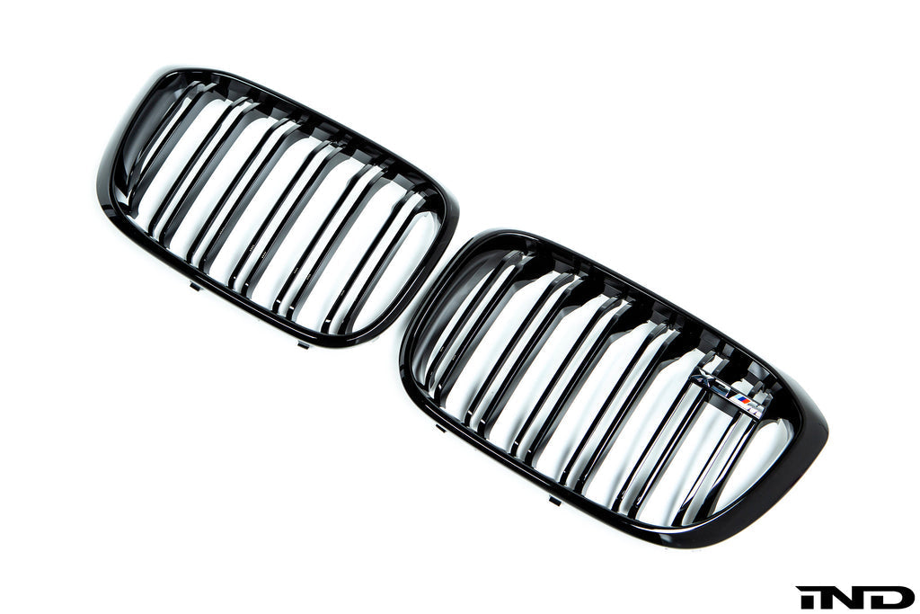 BMW F97 X3M Pre-LCI Shadowline Front Grille Set