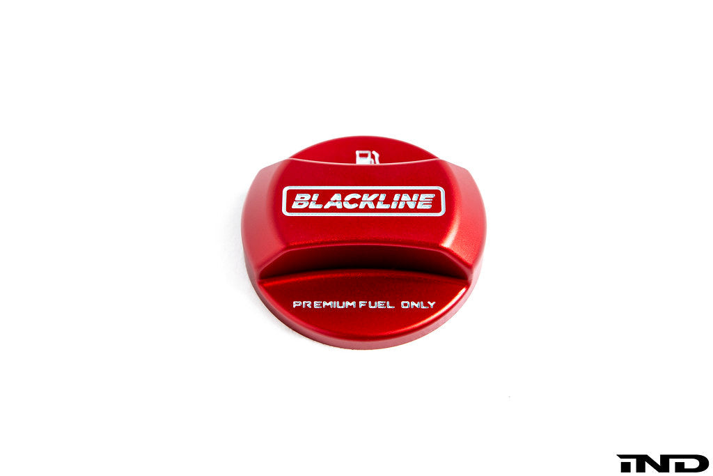 Goldenwrench Blackline Performance BMW M Car Series Fuel Cap Cover - Edition Red - 0