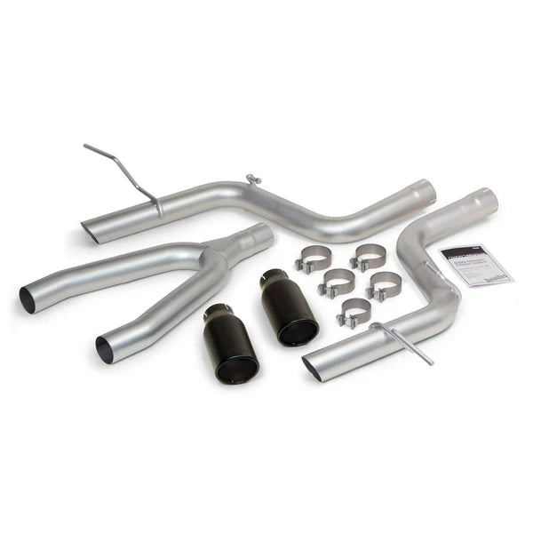 Banks Power 14 Jeep Grand Cherokee 3.0L Diesel Monster Exhaust Sys - SS Single Exhaust w/ Black Tip