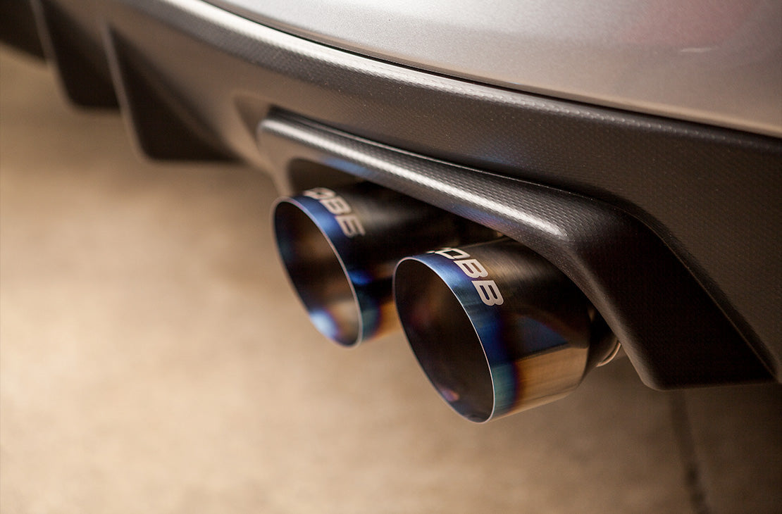 SUBARU TITANIUM 3" CAT-BACK EXHAUST 2011-2019 WRX SEDAN / 2011-2020 STI SEDAN