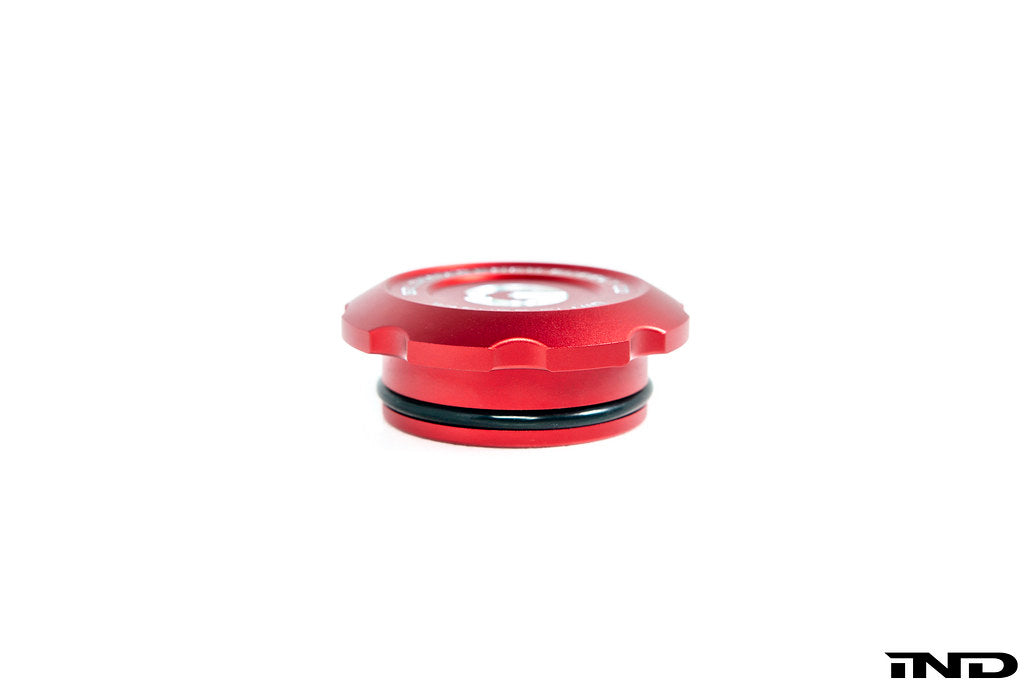 Goldenwrench Blackline Performance BMW M Car E9X Washer Fluid Cap - Edition Red