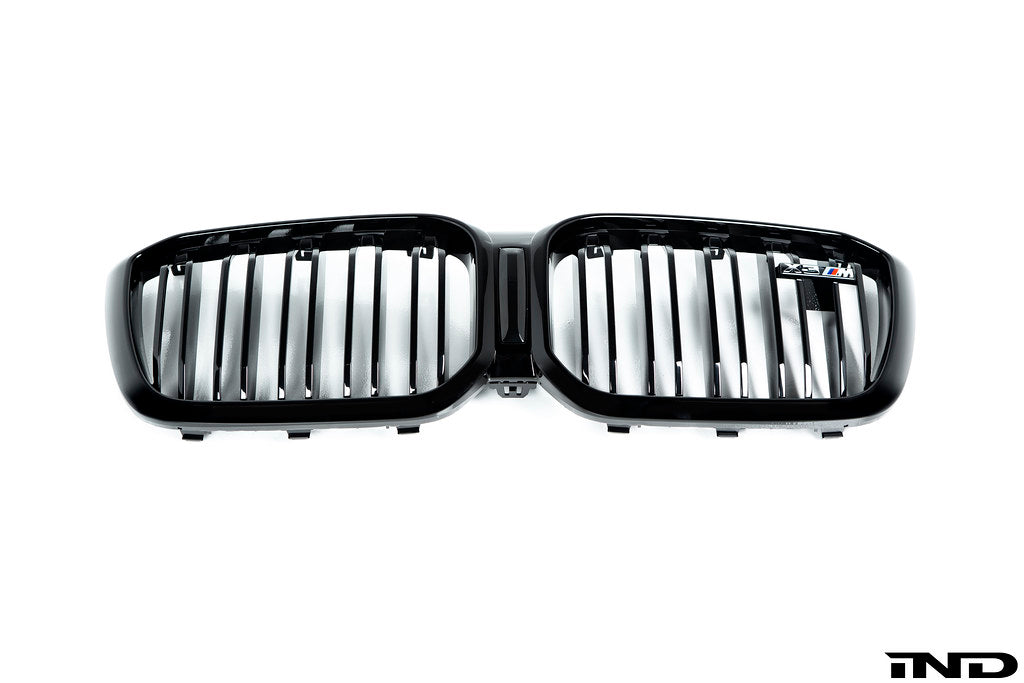 BMW F97 X3M LCI Shadowline Front Grille Set