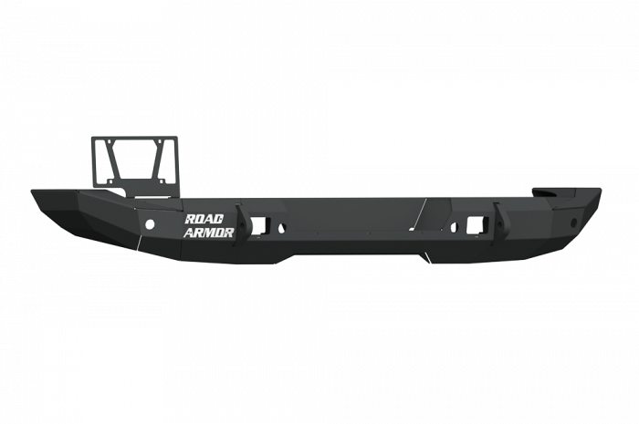 Road Armor 18-20 Jeep Wrangler JL Stealth Rear Bumper Full Width - Tex Blk