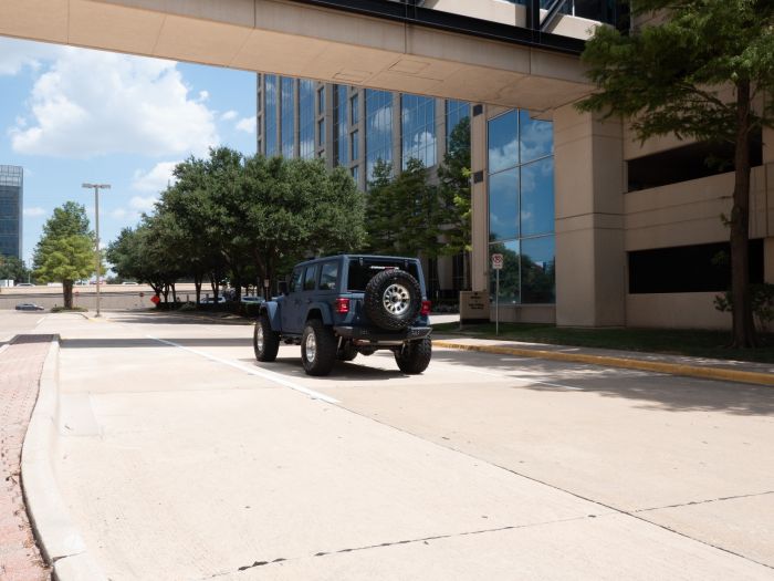 Road Armor 18-20 Jeep Wrangler JL SPARTAN Rear Bumper - Tex Blk - 0