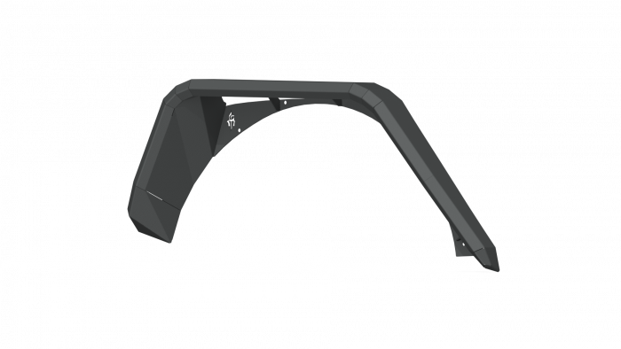 Road Armor 18-20 Jeep Wrangler JL Stealth Rear Fender Flare Body Armor - Tex Blk