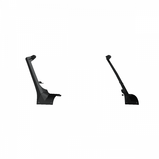 Road Armor 18-20 Jeep Wrangler JL Stealth A-Pillar Mounts 52.25in RIGID Array w/Lower Mount - Blk