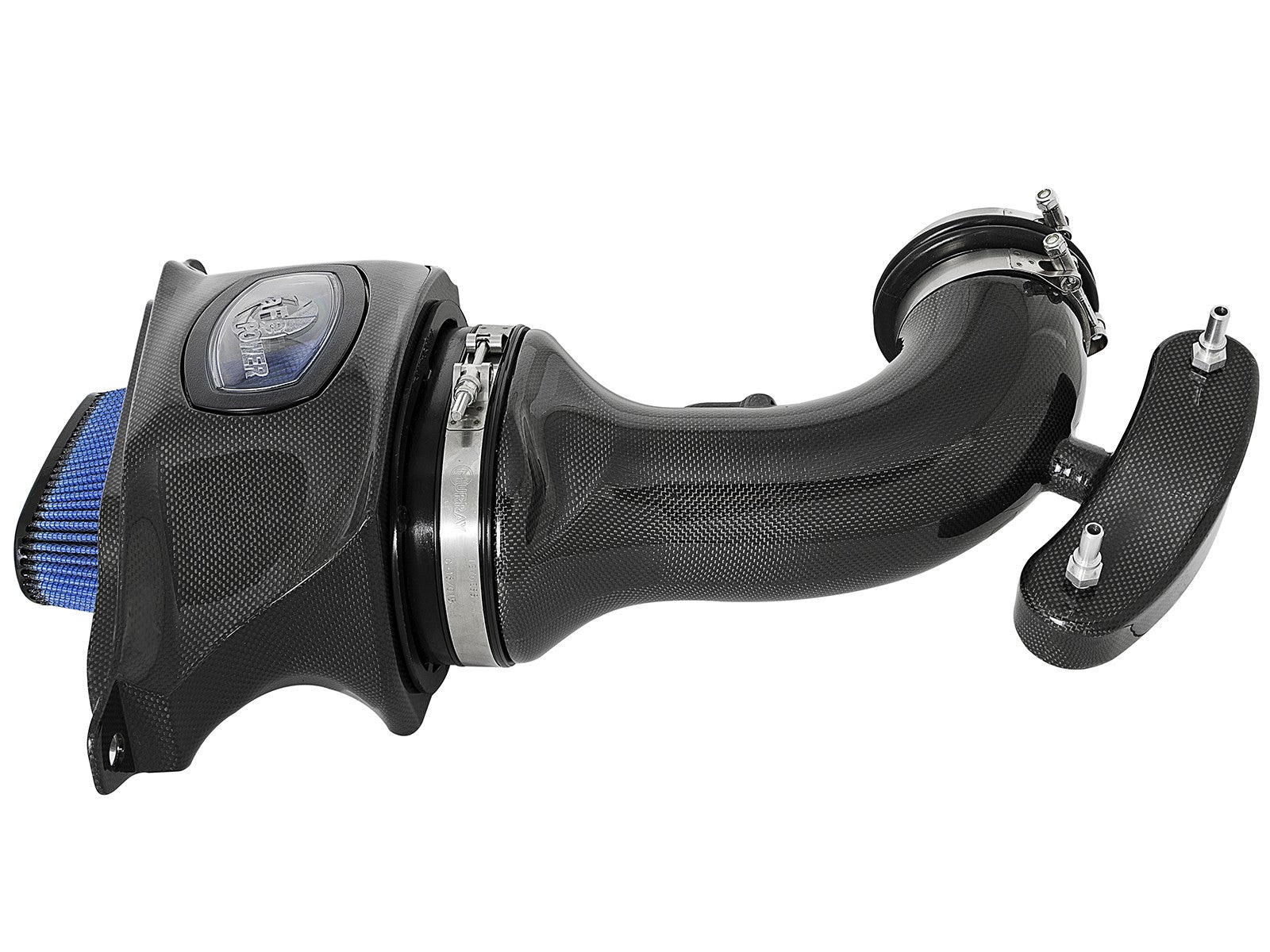 Black Series Carbon Fiber Cold Air Intake System w/ Pro 5R & Pro DRY S Filters Chevrolet Corvette (C7) 14-19 V8-6.2L