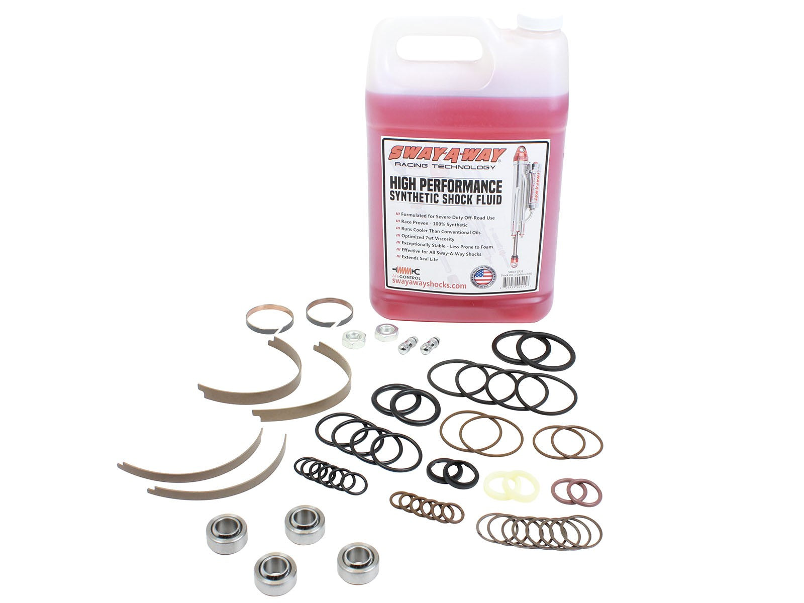 Sway-A-Way Master Rebuild Kit for 2.0 Shock w/ 7/8in Shaft