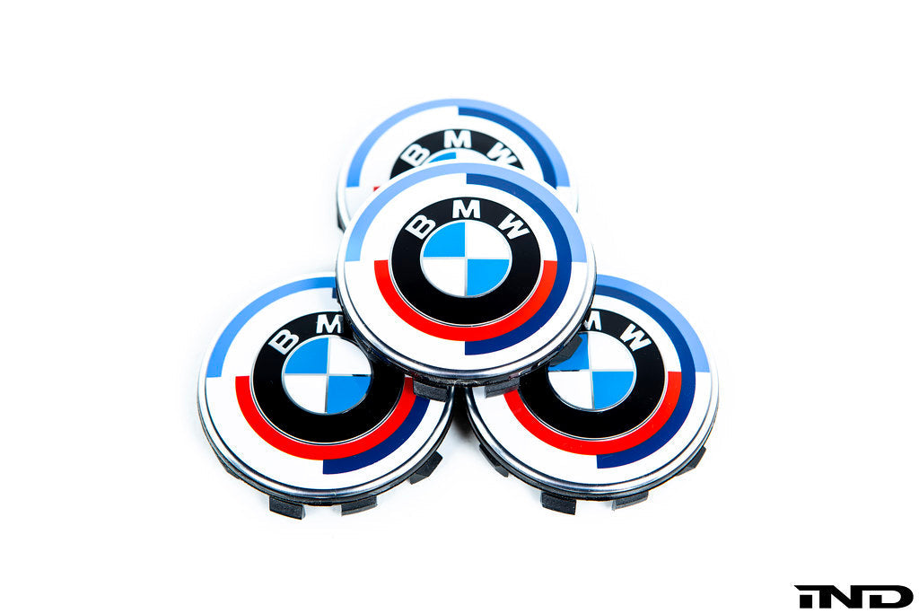 BMW M 50 Year Anniversary Heritage Center Cap Set - 56mm