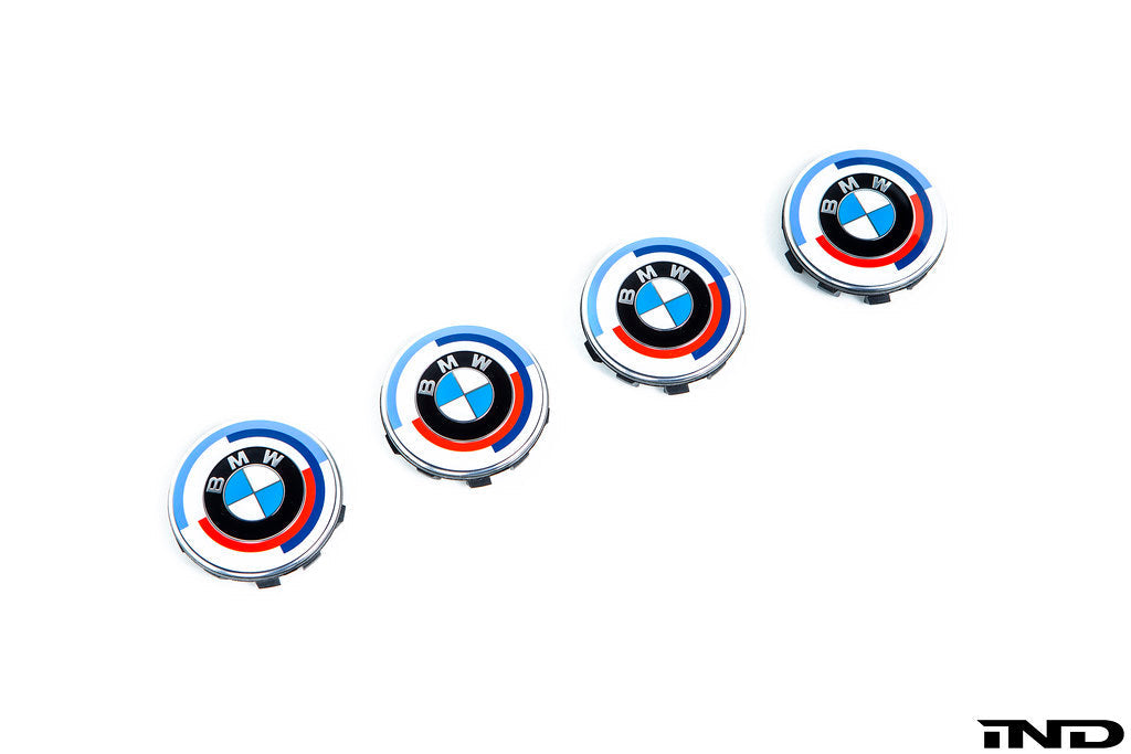 BMW M 50 Year Anniversary Heritage Center Cap Set - 56mm