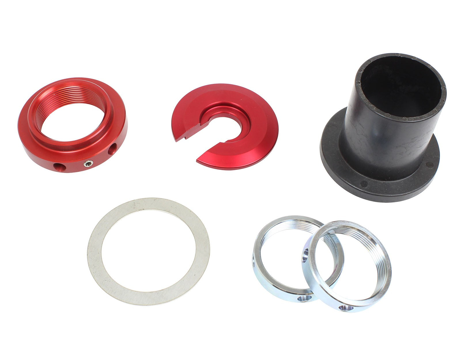 Sway-A-Way 2.0 Coilover Spring Seat Collar Kit, Dual Rate, Flat Seat