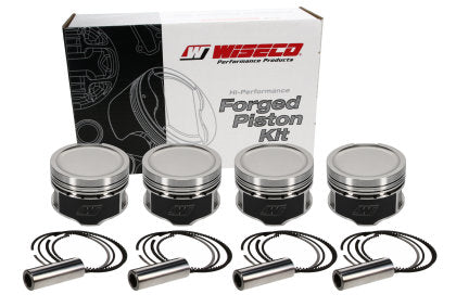 Professional VW 1.8L 8V Piston Set – 81.50 Mm Bore – 32.71 Mm CH, -7.00 CC