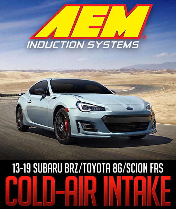 AEM INDUCTION COLD-AIR INTAKE: 2013-2019 SUBARU BRZ/TOYOTA 86/SCION FRS