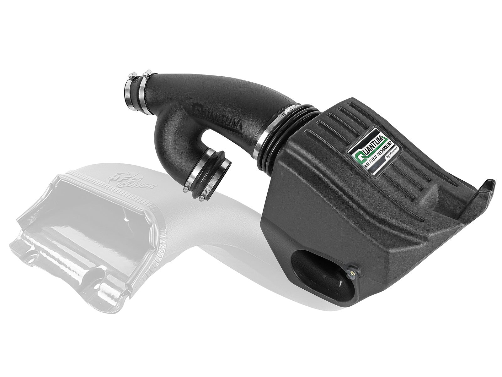 QUANTUM Cold Air Intake System w/ Pro 5R Media Ford F-150/Raptor 15-20 V6-2.7L (tt)/V6-3.5L (tt)