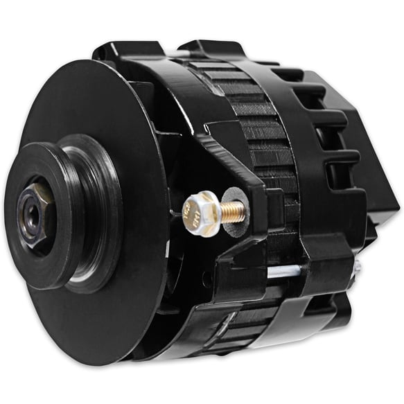 RACEPAK DynaForce Alternator 120 Amp. Black Straight Mount