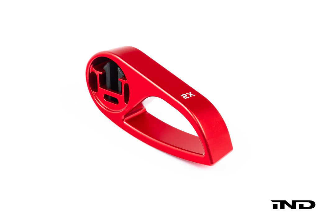 Goldenwrench Blackline Performance BMW M Car G-Chassis Hood Latch Handle - Edition Red