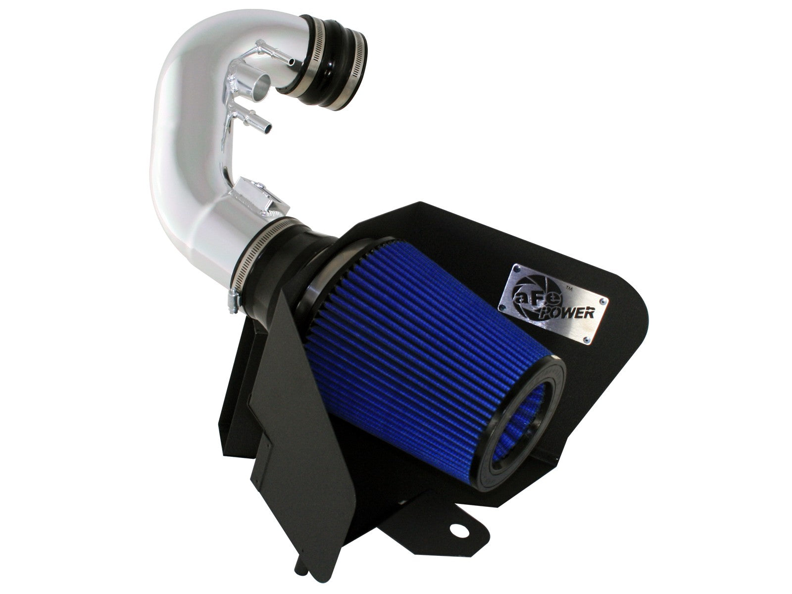 Magnum FORCE Stage-2 Cold Air Intake System w/ Pro 5R Media Polished Ford Mustang 11-14 V8-5.0L