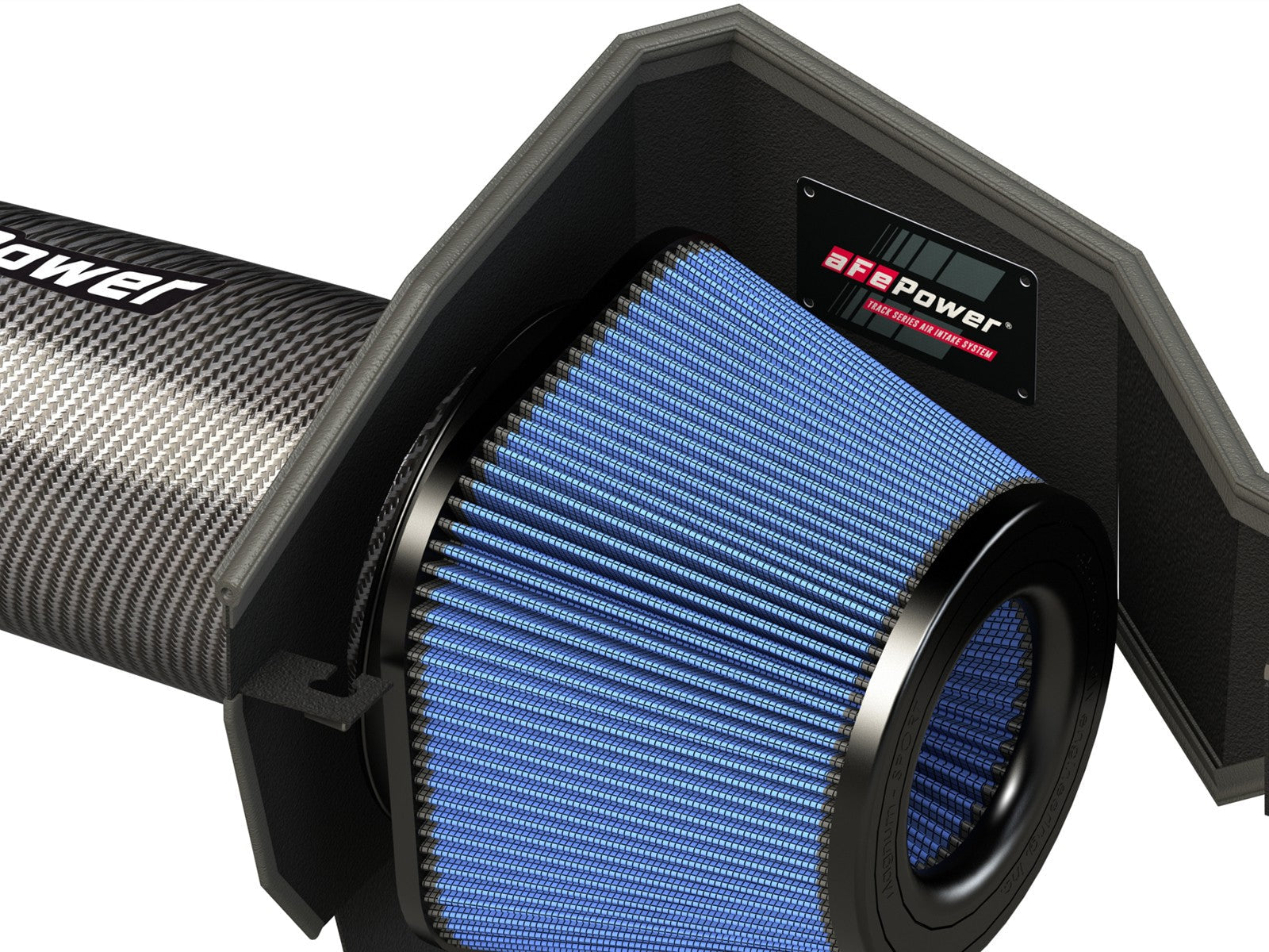 Track Series Stage-2 Carbon Fiber Intake System w/ Pro 5R Media Dodge Challenger/Charger/Chrysler 300C 11-20 V8-5.7L HEMI