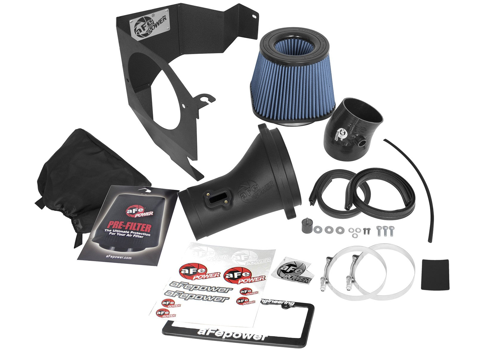 Magnum FORCE Stage-2 Cold Air Intake System w/ Pro 5R Media Dodge Challenger/Charger SRT Hellcat 15-16 V8-6.2L (sc) HEMI