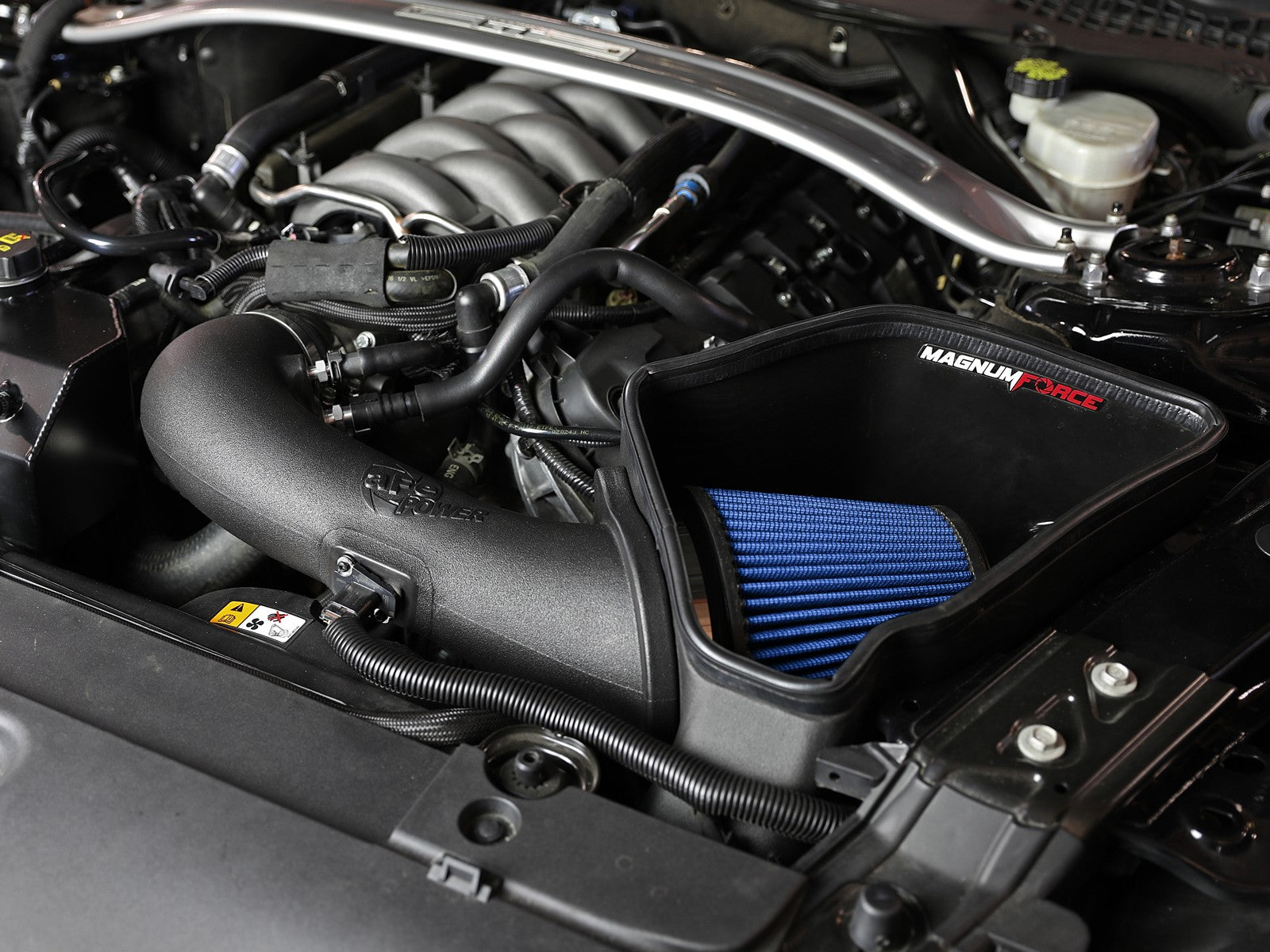 Magnum FORCE Stage-2 Cold Air Intake System w/ Pro 5R Media Ford Mustang GT 15-17 V8-5.0L