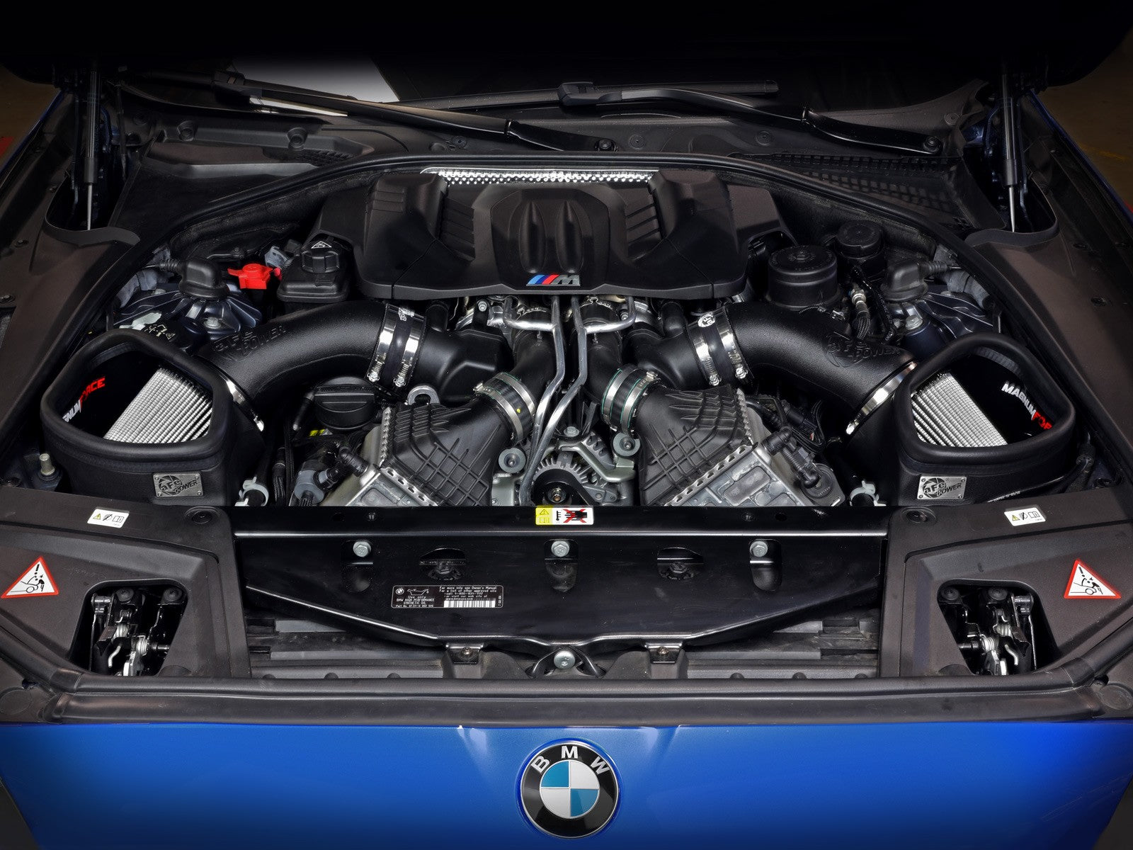 Magnum FORCE Stage-2 Cold Air Intake System w/ Pro DRY S Media BMW M5 (F10) / M6 (F06/12/13) 12-19 V8-4.4L (t) S63