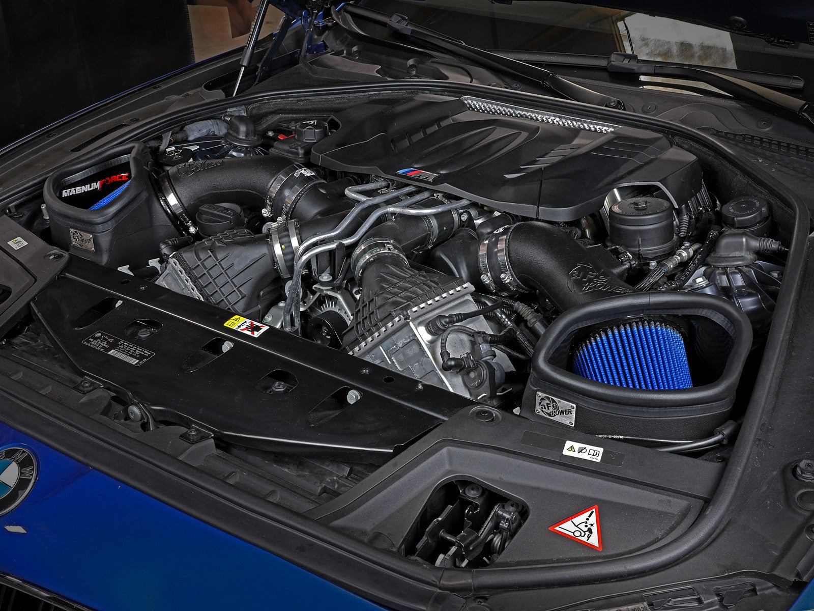 Magnum FORCE Stage-2 Cold Air Intake System w/ Pro 5R Media BMW M5 (F10) / M6 (F06/12/13) 12-19 V8-4.4L (t) S63