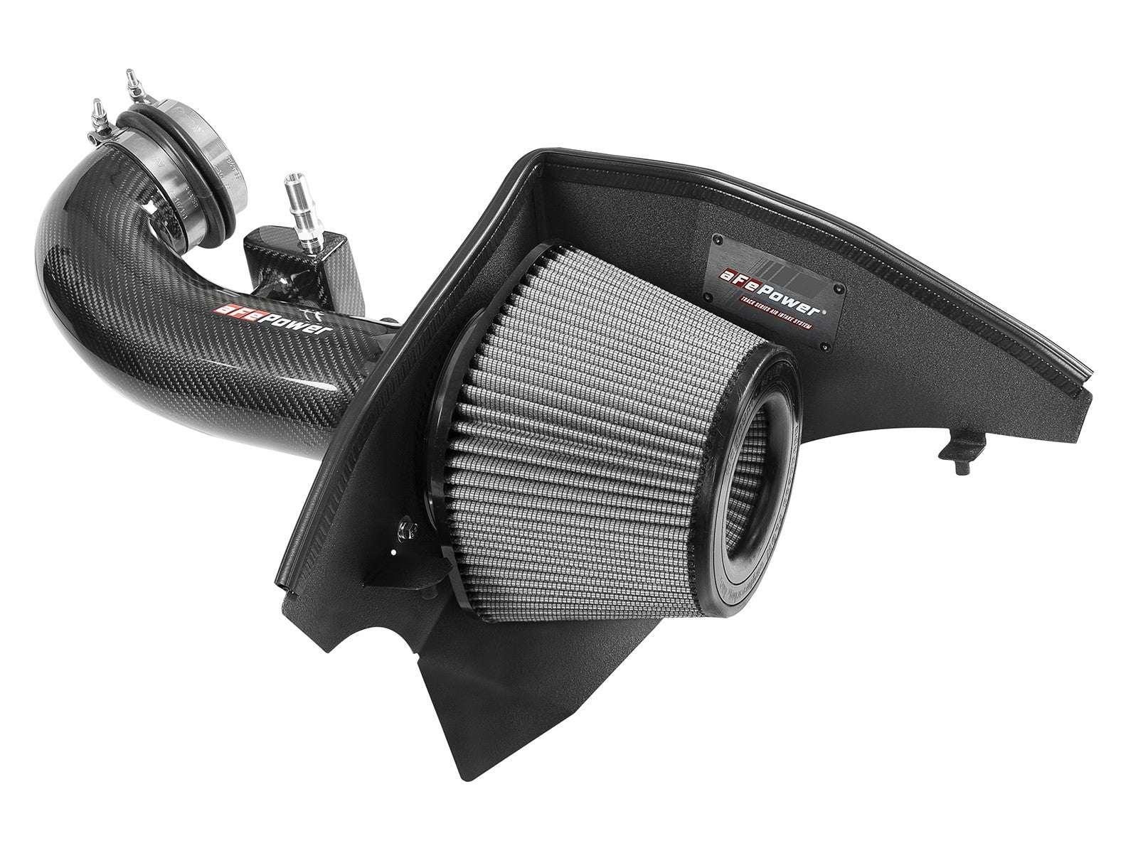 Track Series Stage-2 Carbon Fiber Intake System w/ Pro DRY S Media Chevrolet Camaro SS 16-20 V8-6.2L (sc)