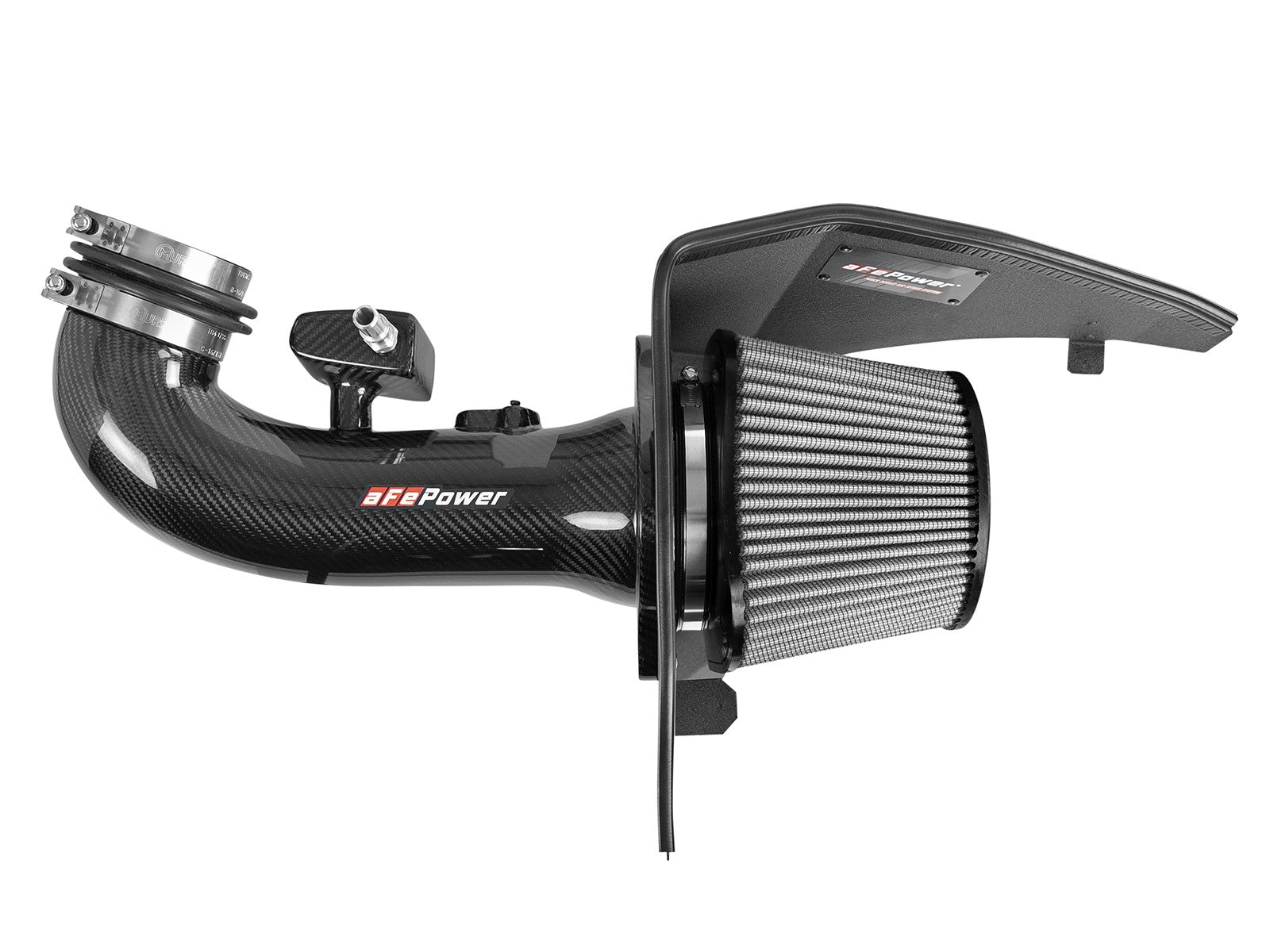 Track Series Stage-2 Carbon Fiber Intake System w/ Pro DRY S Media Chevrolet Camaro SS 16-20 V8-6.2L (sc)