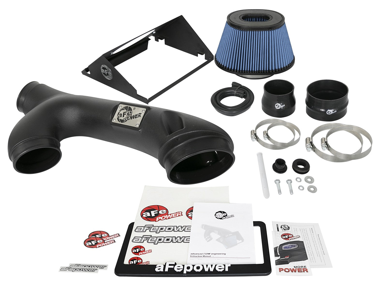 Magnum FORCE Stage-2 Cold Air Intake System w/ Pro 5R Media Ford F-150/Raptor 17-19 V6-3.5L (tt)/V6-2.7L (tt) / Expedition 18-19 V6-3.5L (tt)