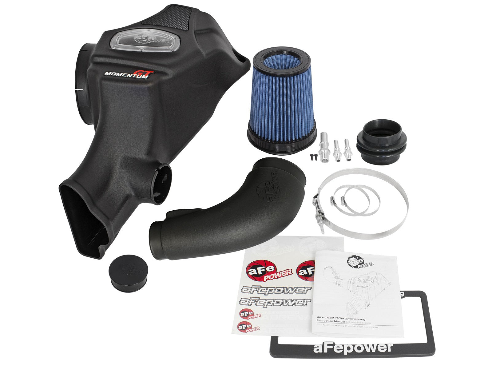 Momentum GT Cold Air Intake System w/ Pro 5R Media Ford Mustang 15-17 V6-3.7L