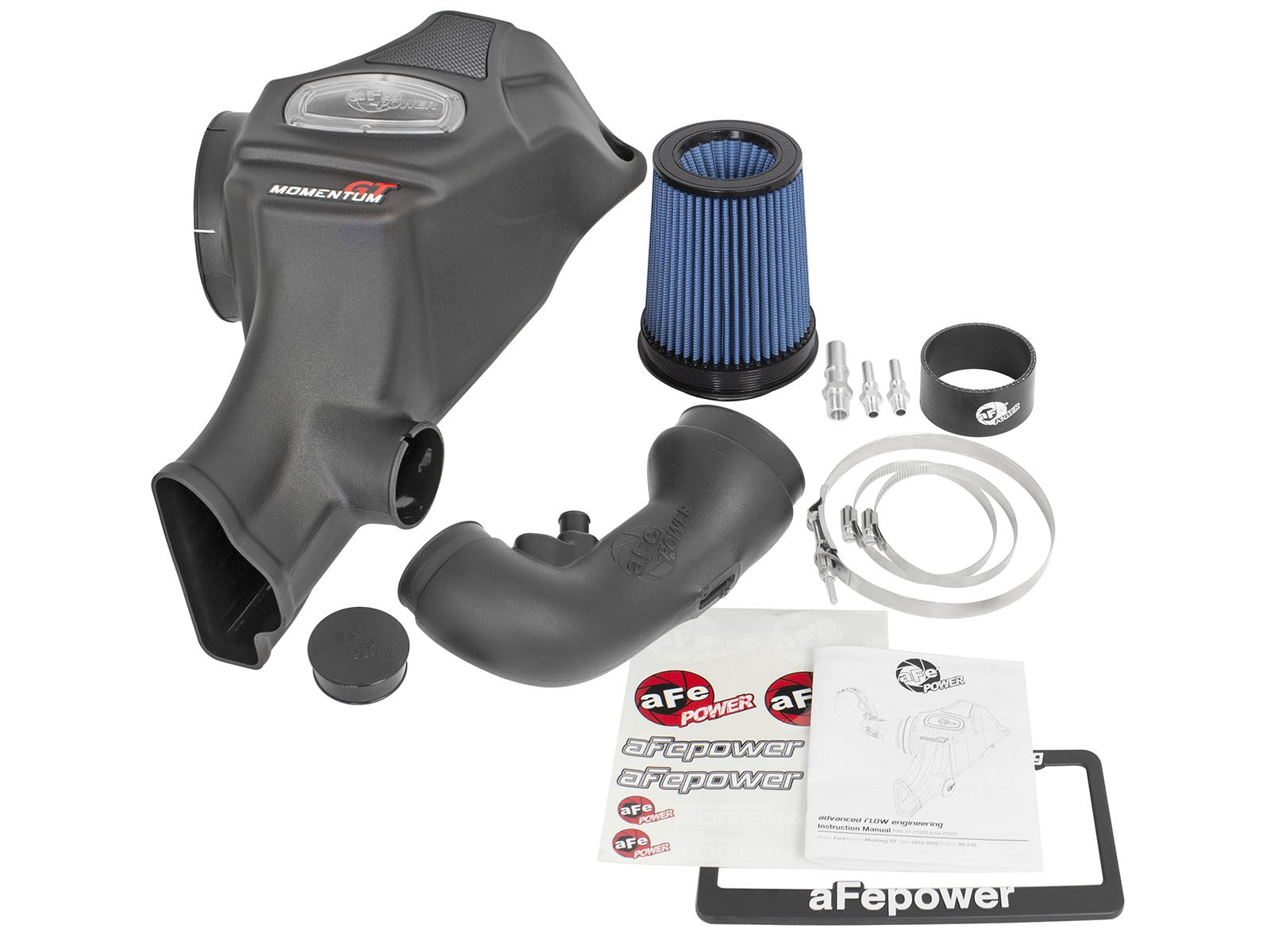 Momentum GT Cold Air Intake System w/ Pro 5R Media Ford Mustang GT 15-17 V8-5.0L