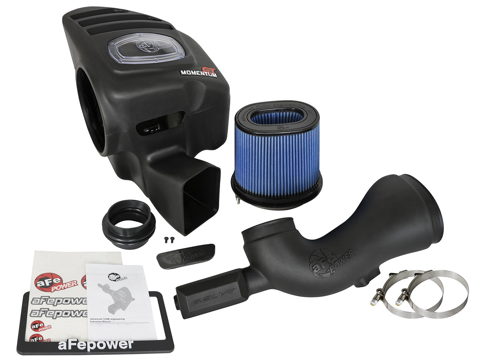 Momentum GT Cold Air Intake System w/ Pro 5R Media Chevrolet Camaro SS 13-15 V8-6.2L (sc)