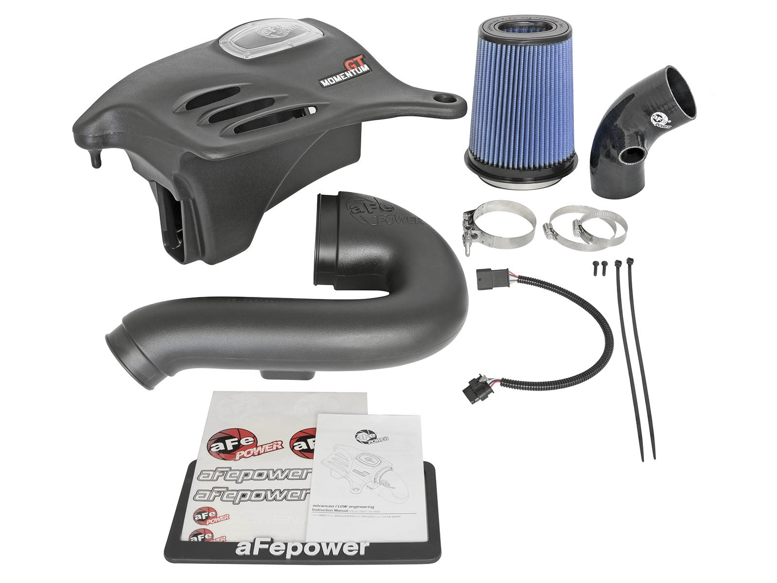 Momentum GT Cold Air Intake System w/ Pro 5R Media BMW 328d/dx (F30/31) 14-18 L4-2.0L (td) N47