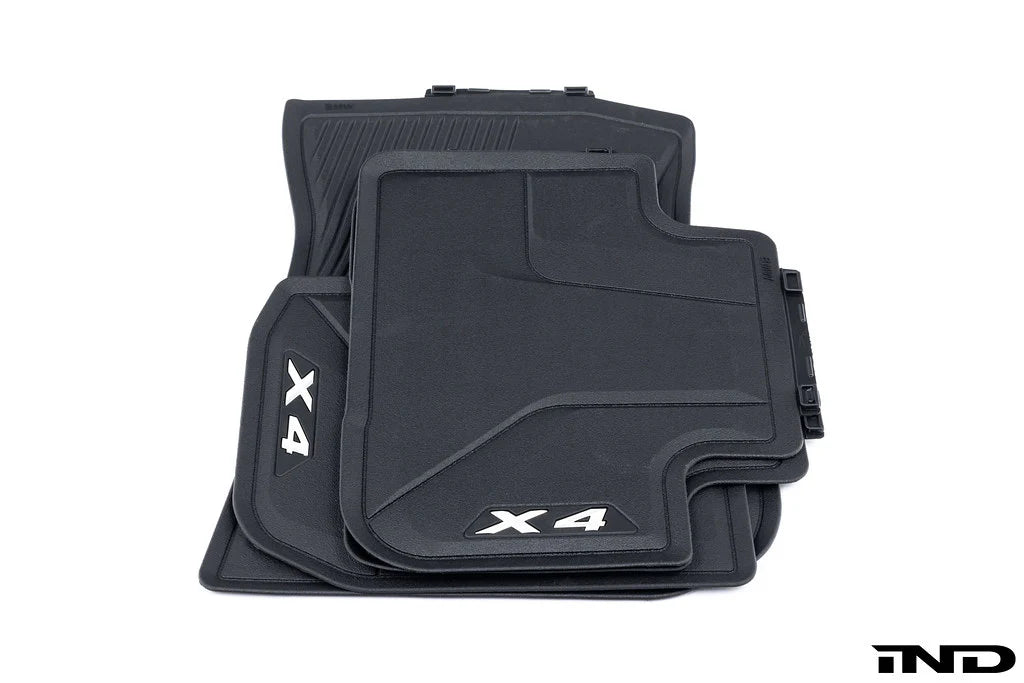 BMW F98 X4M All Weather Floor Mat Set - 0