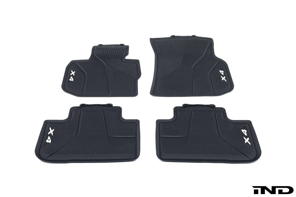 BMW F98 X4M All Weather Floor Mat Set