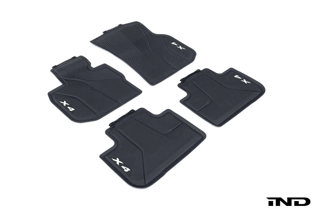 BMW F98 X4M All Weather Floor Mat Set