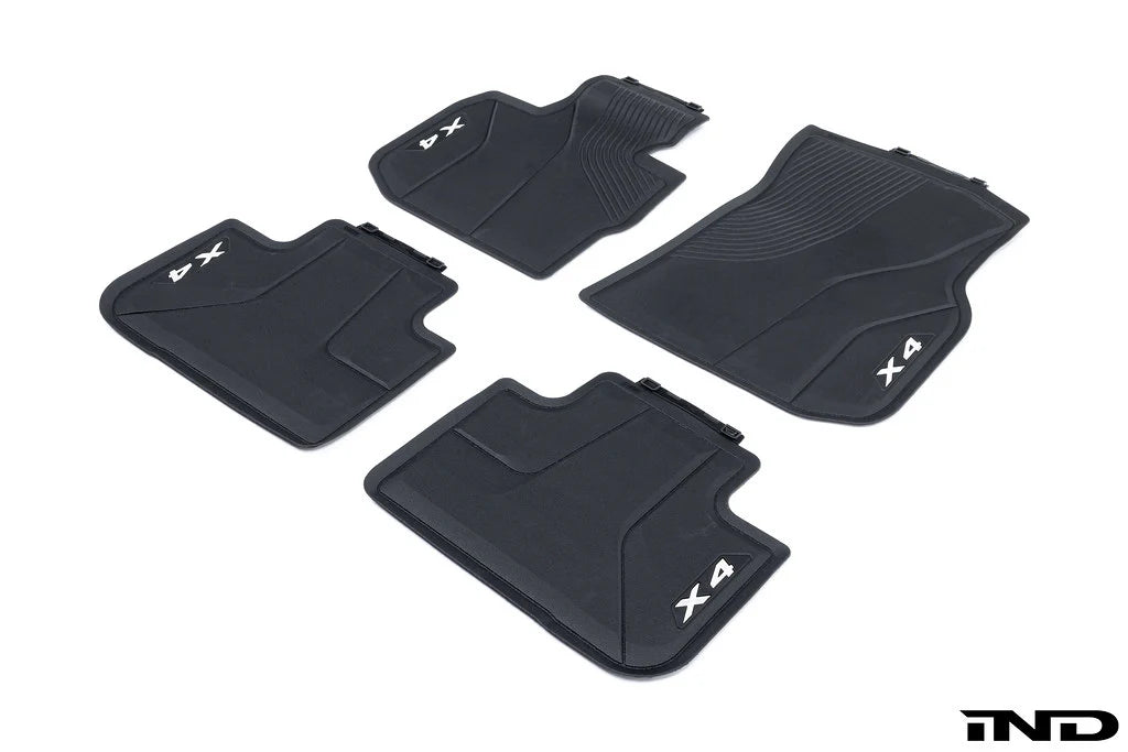 BMW F98 X4M All Weather Floor Mat Set