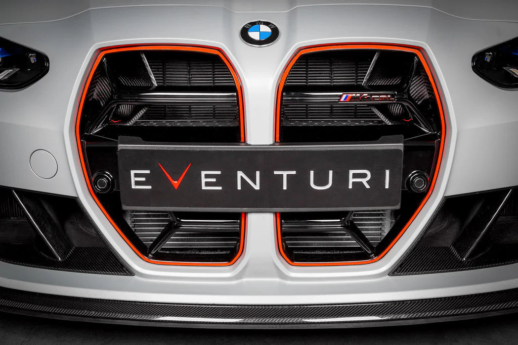 Eventuri BMW G8X M3 / M4 Black Carbon Intake Scoop Set - 0