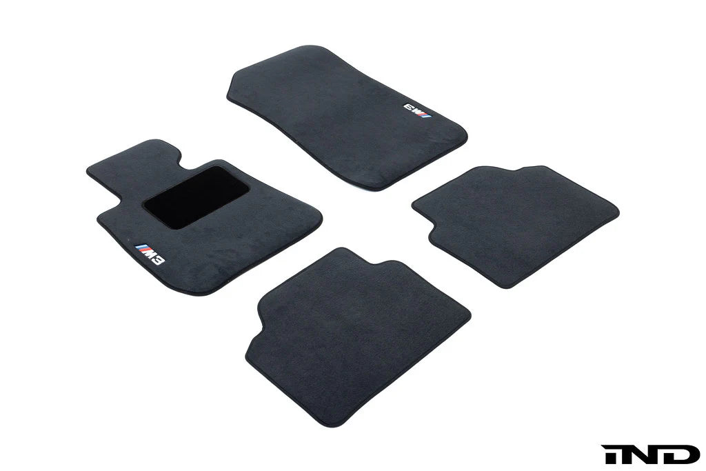 BMW E90 M3 Embroidered Floor Mat Set