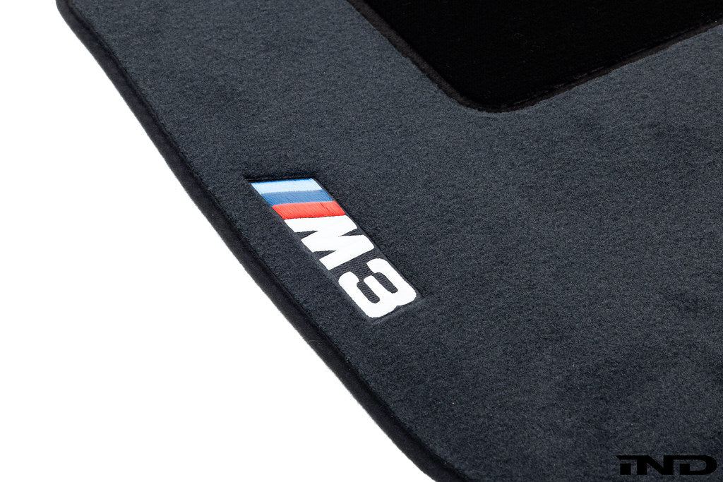 BMW E90 M3 Embroidered Floor Mat Set - 0