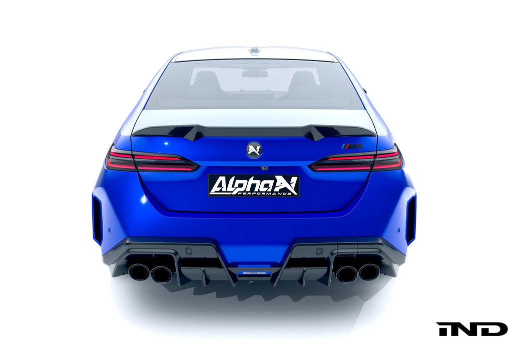 Alpha-N G90 M5 Carbon Rear Trunk Spoiler