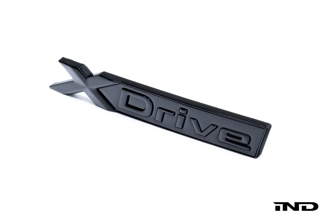 IND G45 X3 xDrive Painted Trunk Emblem - Gloss Black