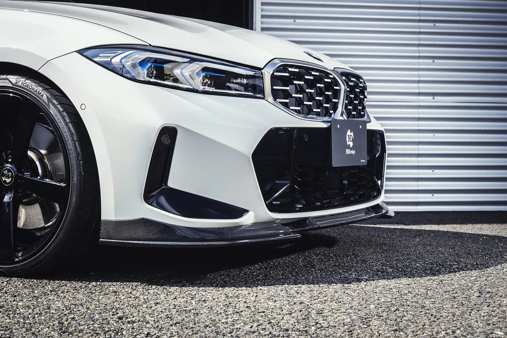 3D Design G20 / G21 3-Series LCI M-Sport Carbon Under Splitter Set