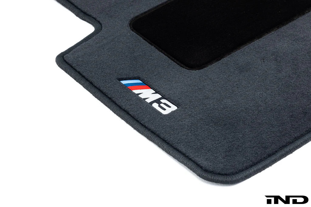 BMW E36 M3 Embroidered Floor Mat Set - 0